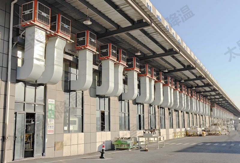 某汽車(chē)零部件制造車(chē)間通風(fēng)降溫案例